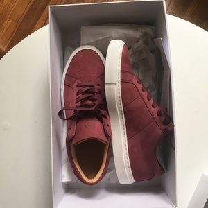 The Royale in Plum Nubuck, GREATS brand new